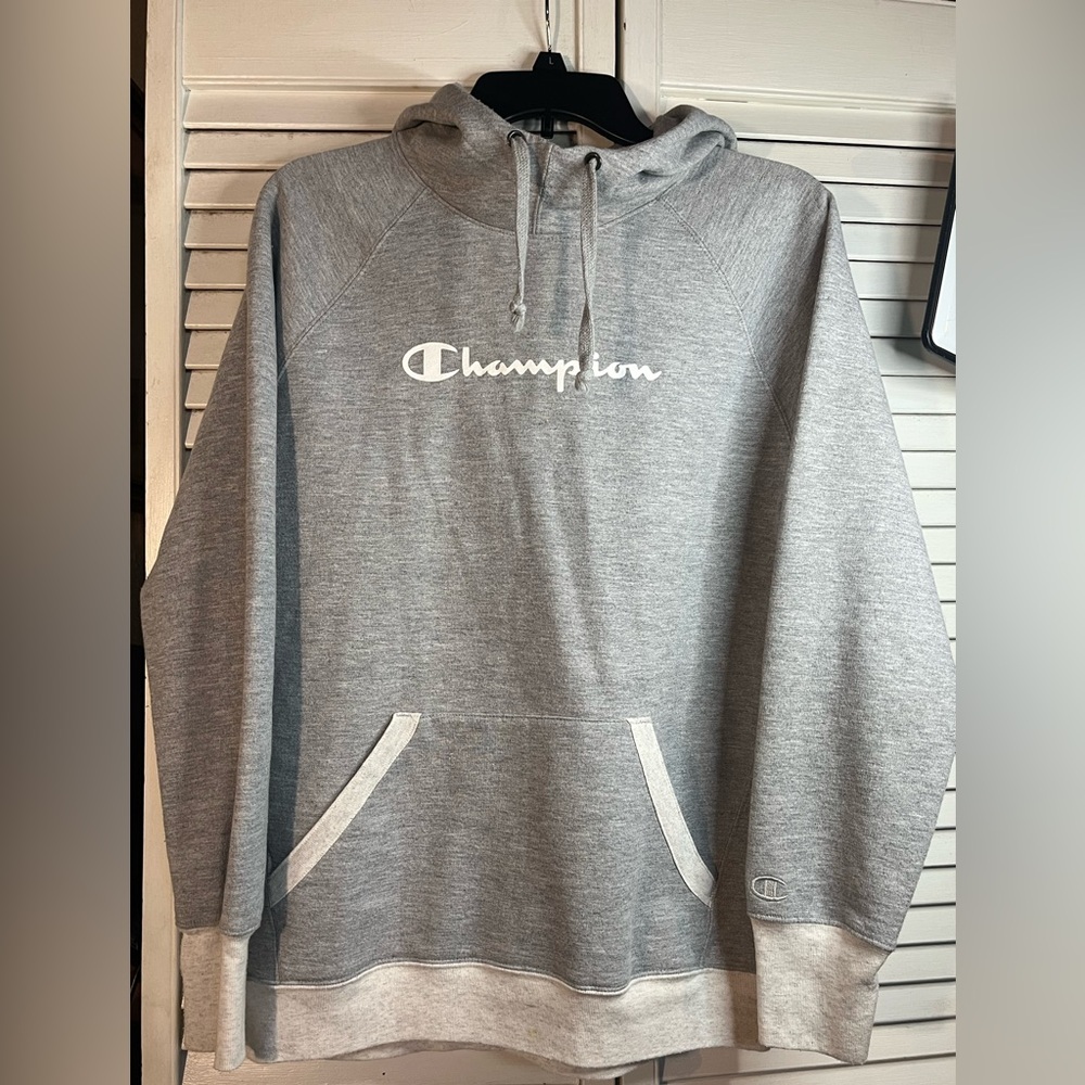 CHAMPION Heather Gray Hoodie